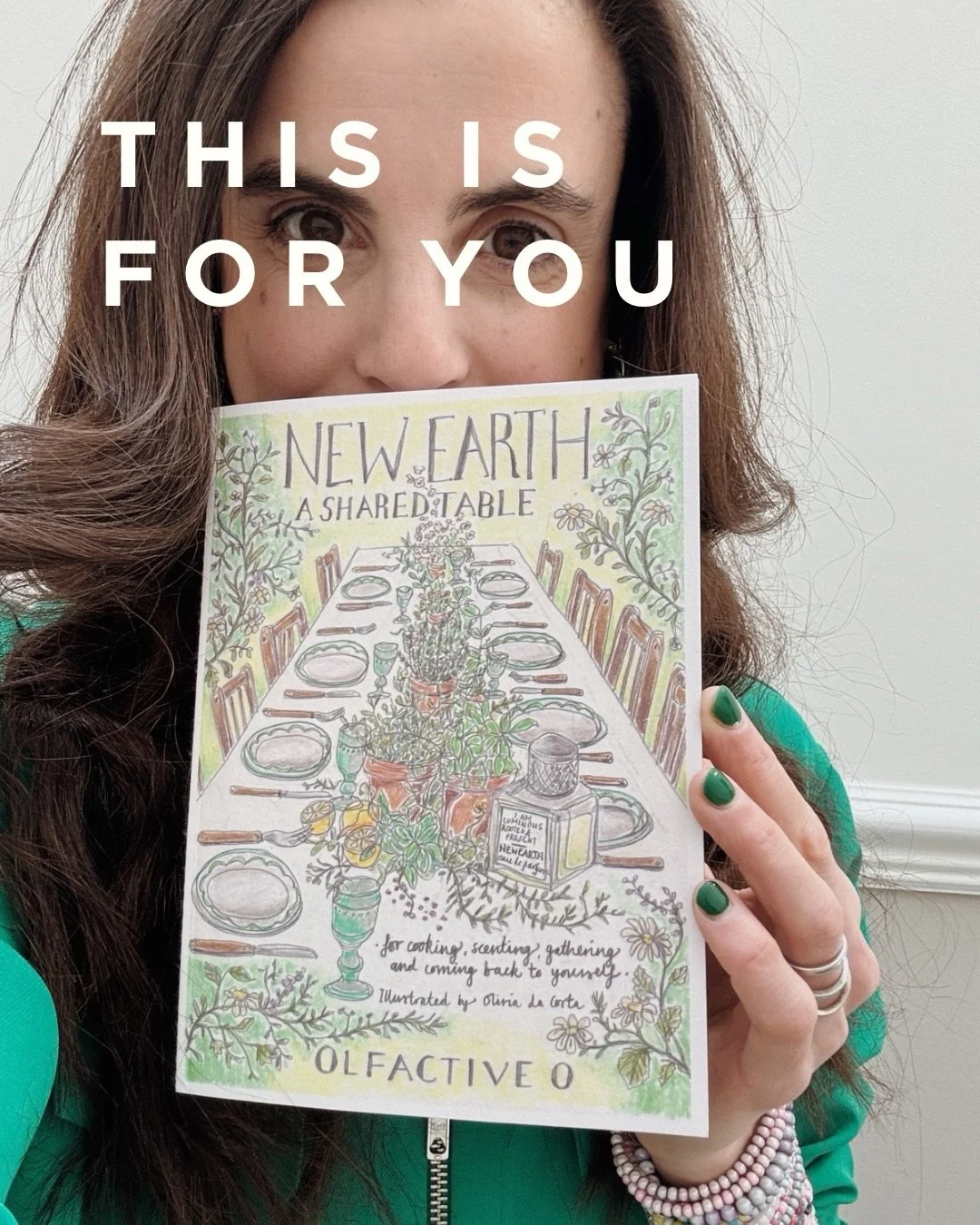 New Earth made me do it 💚

Introducing New Earth - A Shared Table.

A 44-page illustrated recipe book inspired by the world of the perfume, created with 12 people I deeply admire.

It started as an idea for a tiny booklet and somehow became 3 months