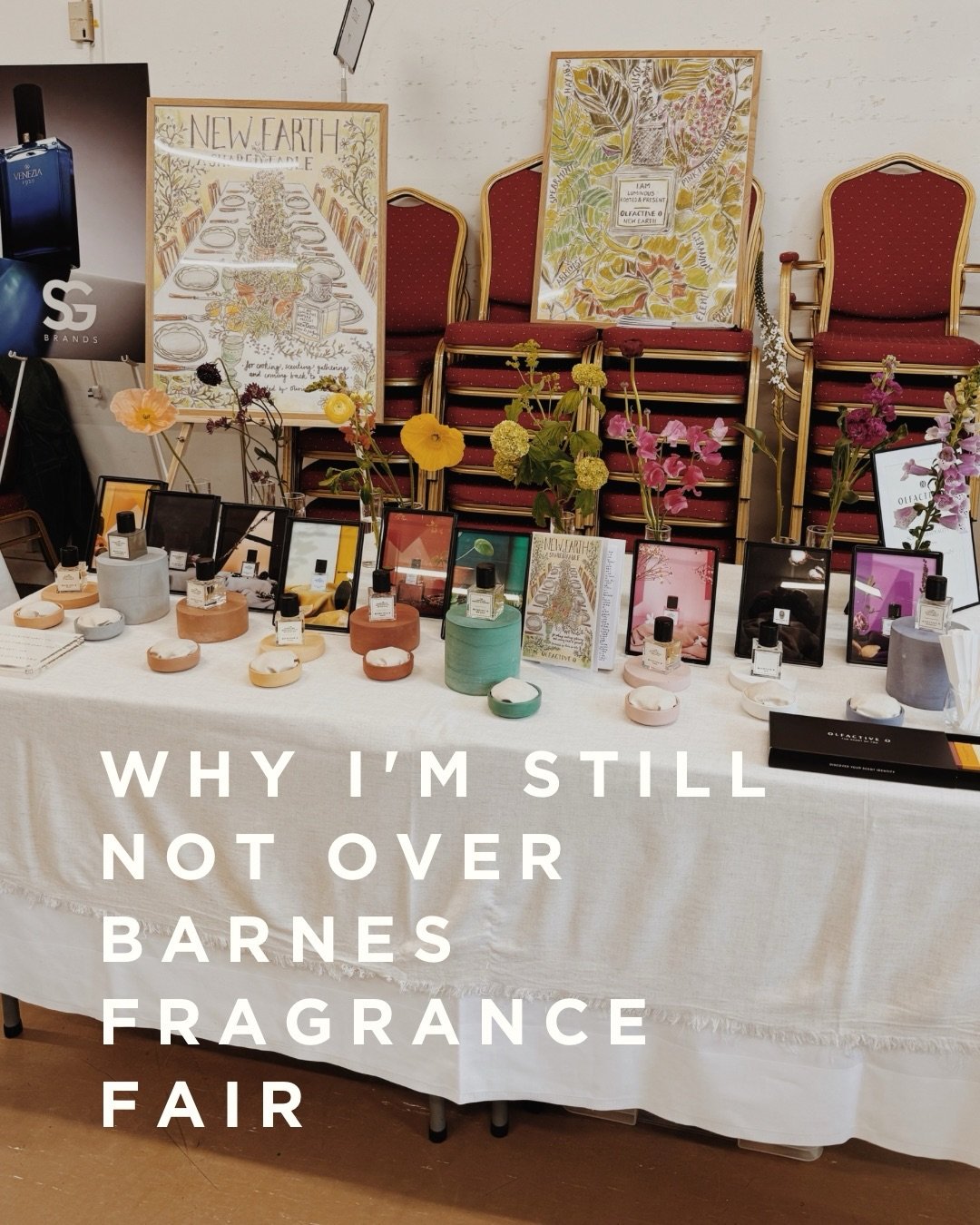 Barnes Fragrance Fair has my heart 💚