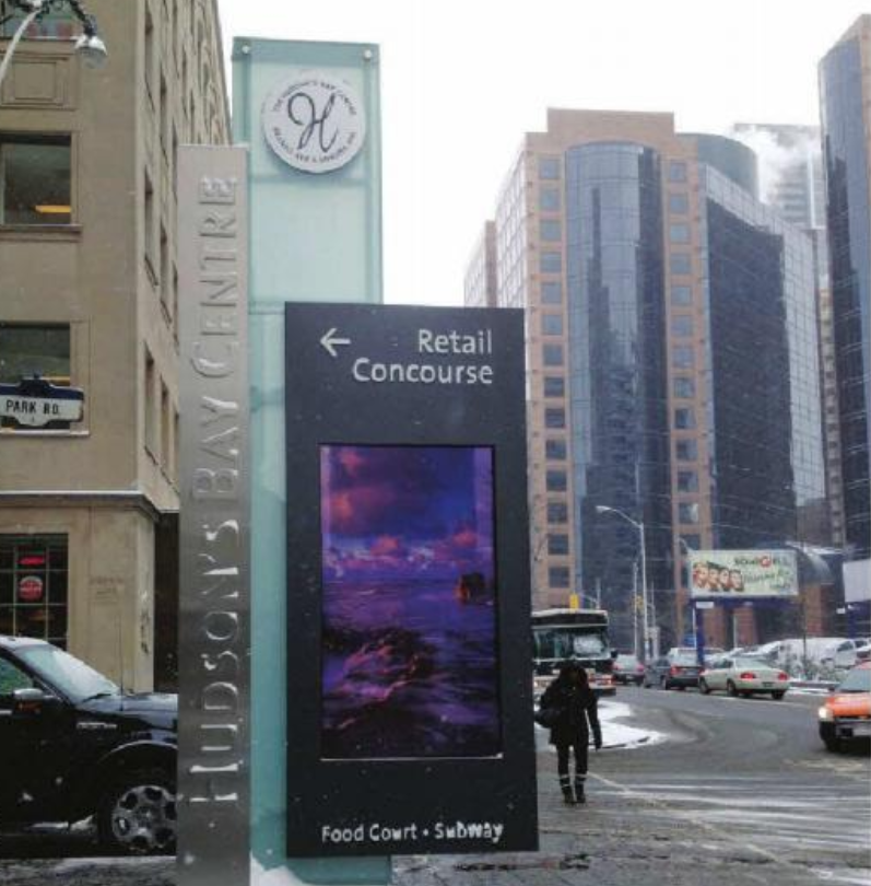 Apr '13  Newsletter - High-Brightness Outdoor LCDs Installed in Toronto – Sign Media Canada