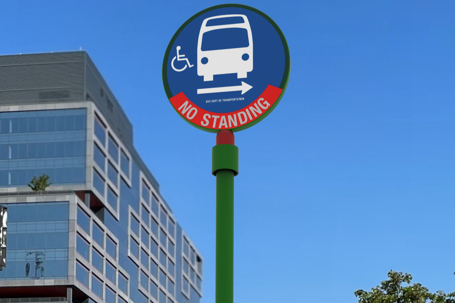 NANOV Enhanced Next Gen Bus Stop RTPI Digital Signs for NYC Dot Project