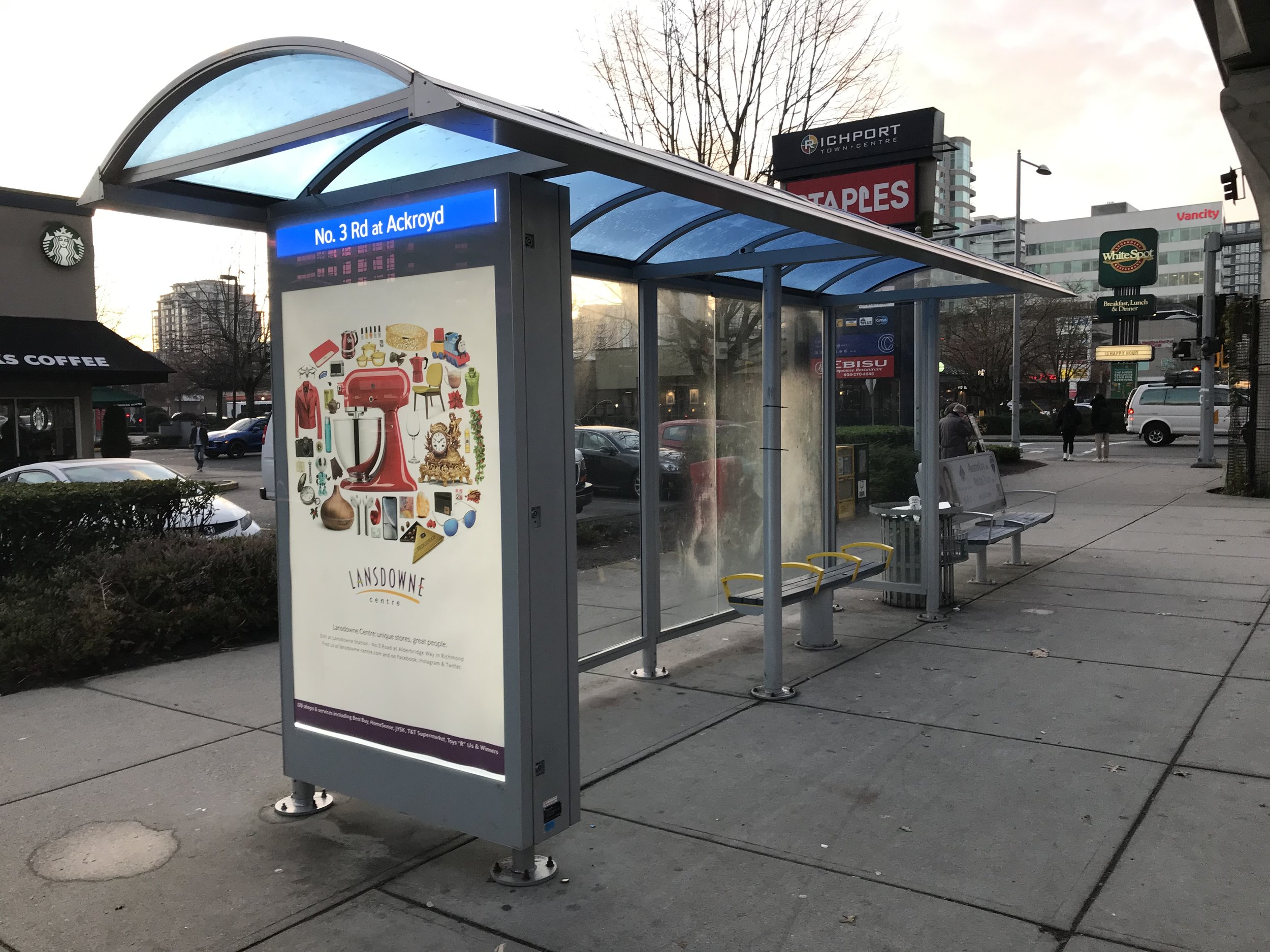 Bus Shelter Signs, Transit Parking DS Transformation-CBRS