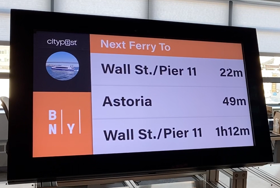 Modernizing the Waterfront Ferry Terminals: Real-Time LED Signs Deployed for U.S. Ferry Operations