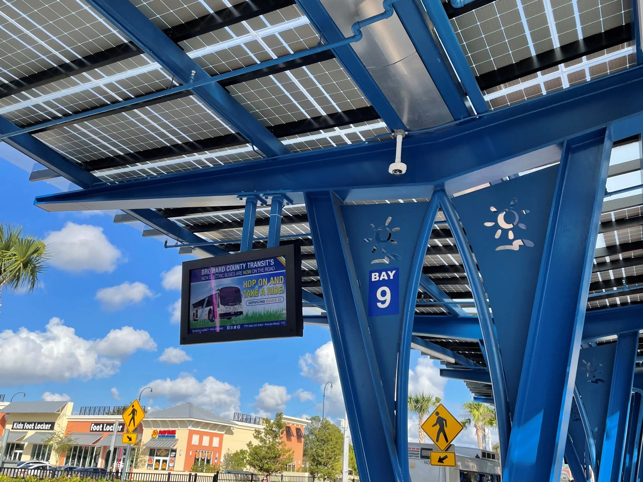 Lauderhill Transit Center: 10-Year Retrofit Next- Generation Optical Technology for Public Environments