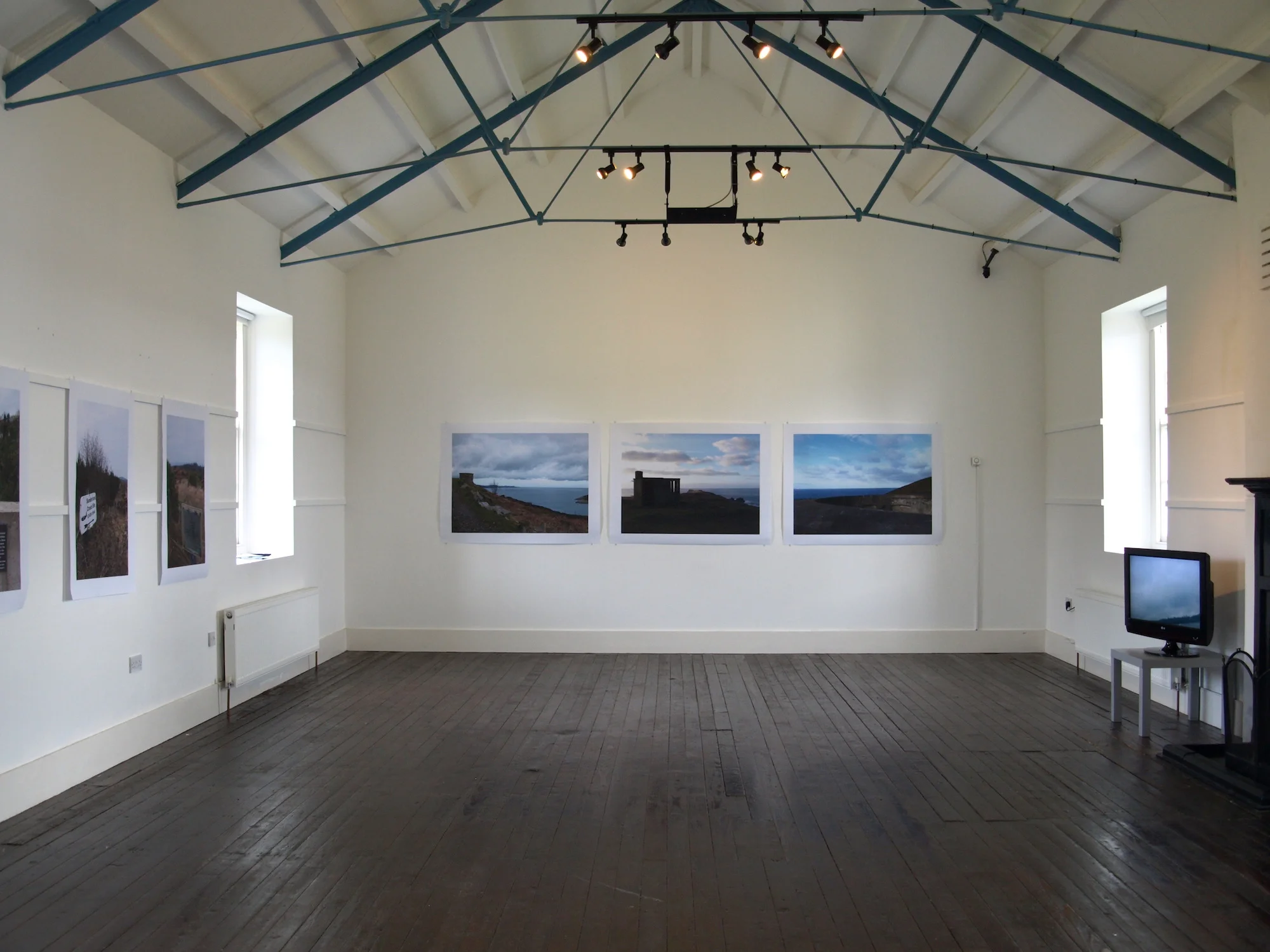   Arc of Fire  exhibition detail, Fort Dunree Inishowen, May 2010. Image courtesy of the artist. 