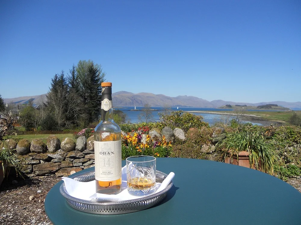 Airds Oban Whisky with loch linnhe view.jpg
