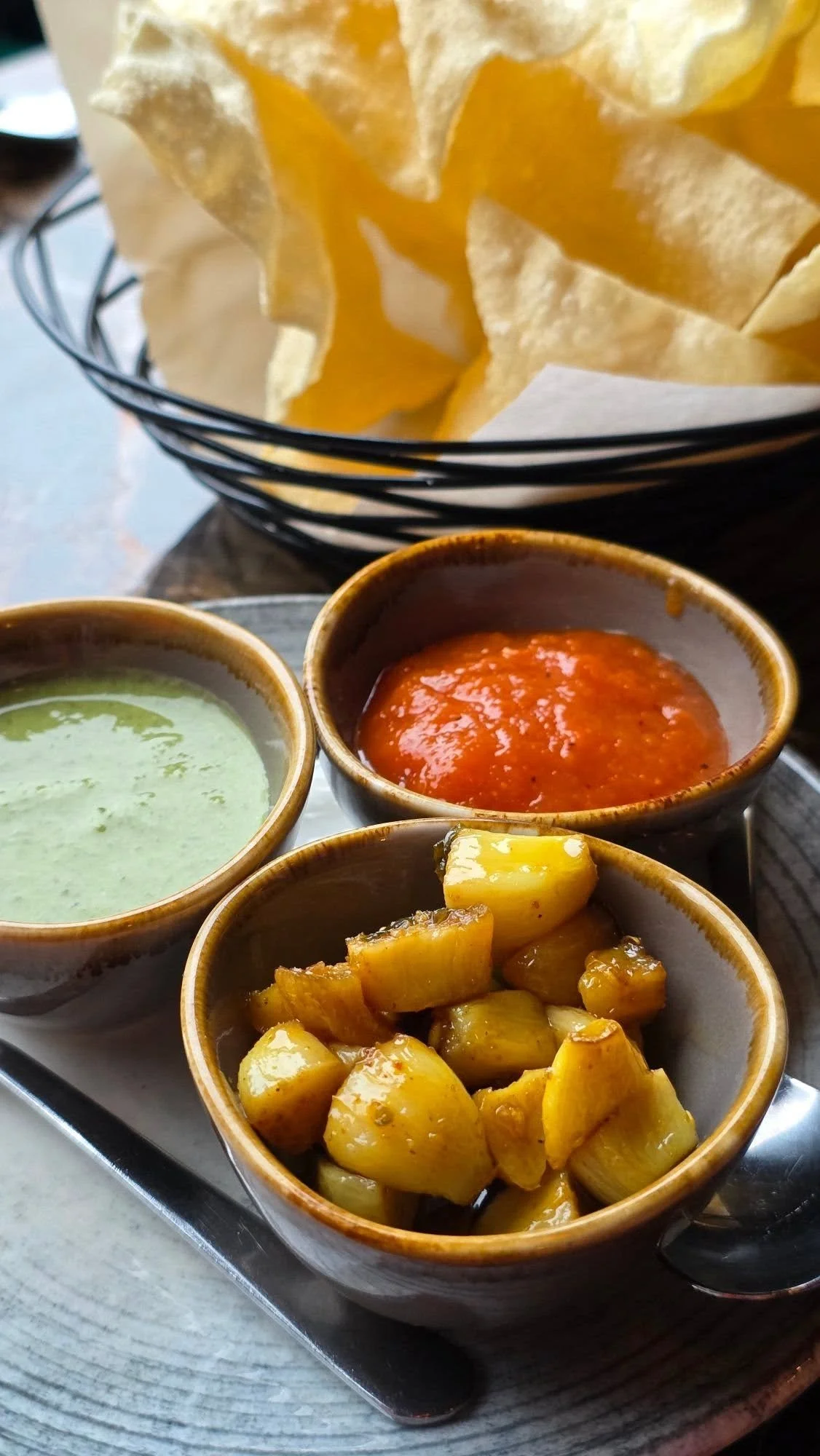 Celestia poppadoms and chutney tray.jpg
