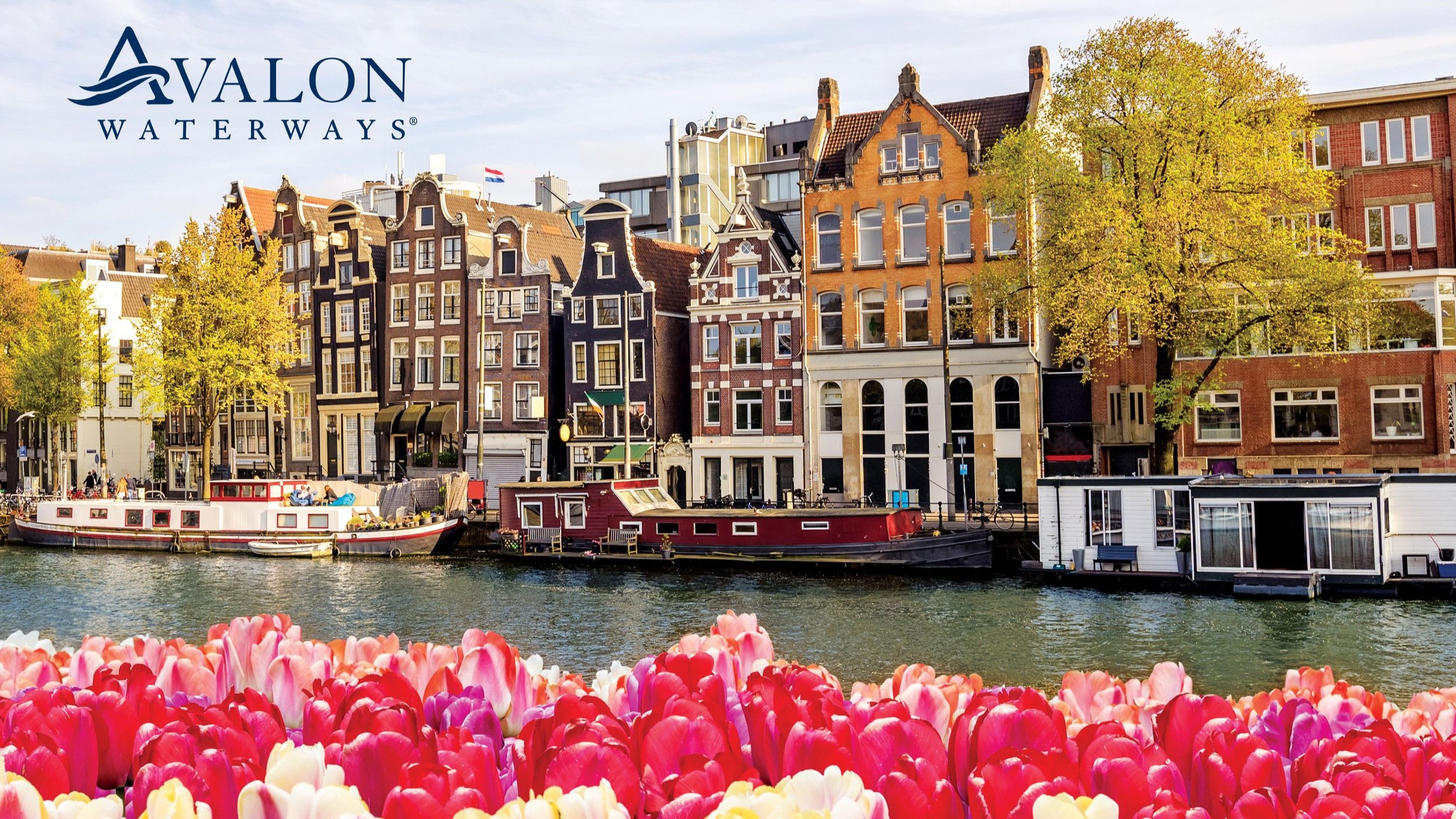 8-day Amsterdam Tulip Time Canal Cruise