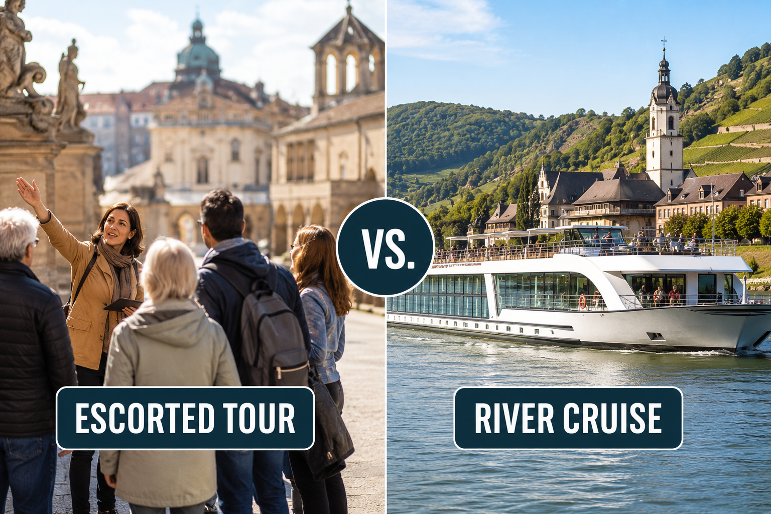 Escorted Tour vs. River Cruise: Which Is Right for You?