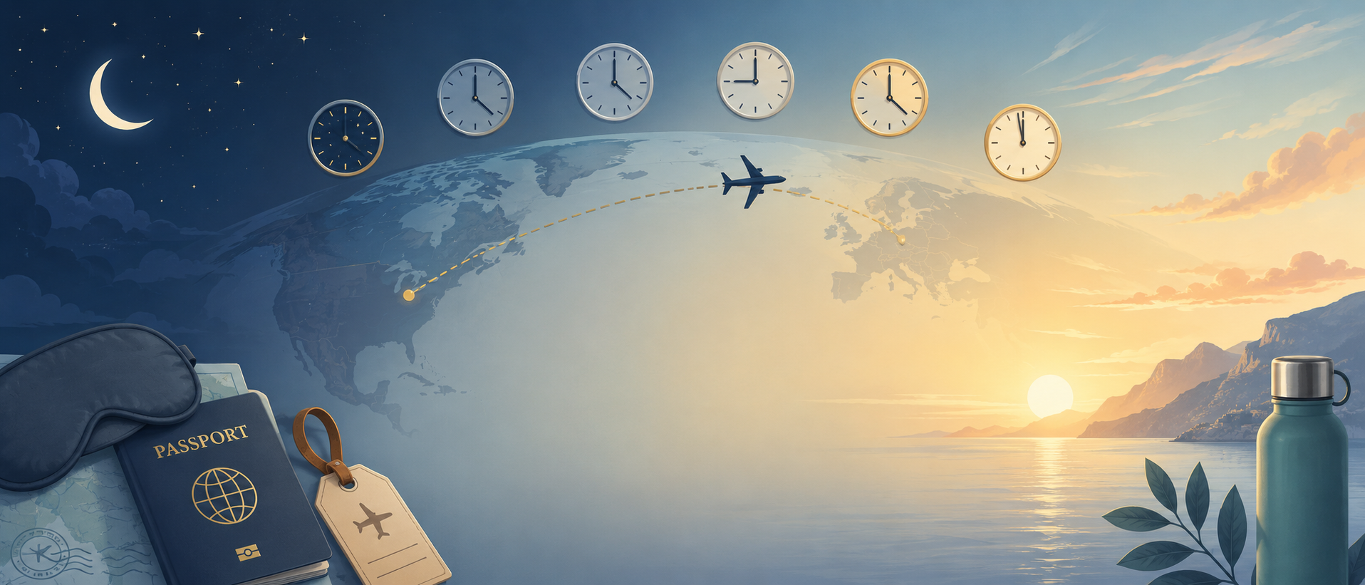Jet Lag: How to Make the First Days of Your International Trip Easier