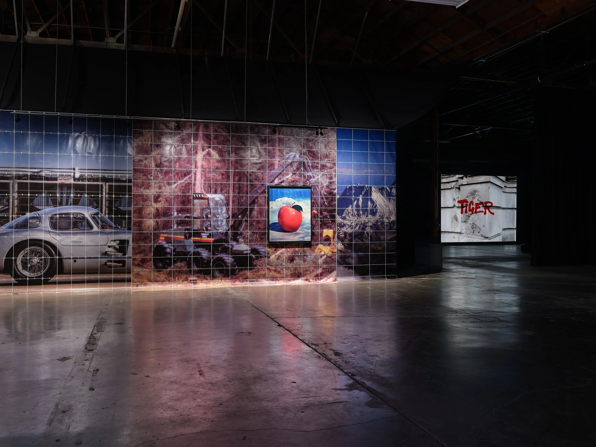  Installation view,  Character Development , at Minnesota Street Project Foundation, September 10 - October 31, 2026, co-presented with KADIST. Photo by Grunder.  