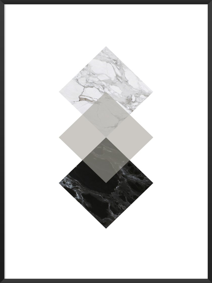 Marble Tiles Poster