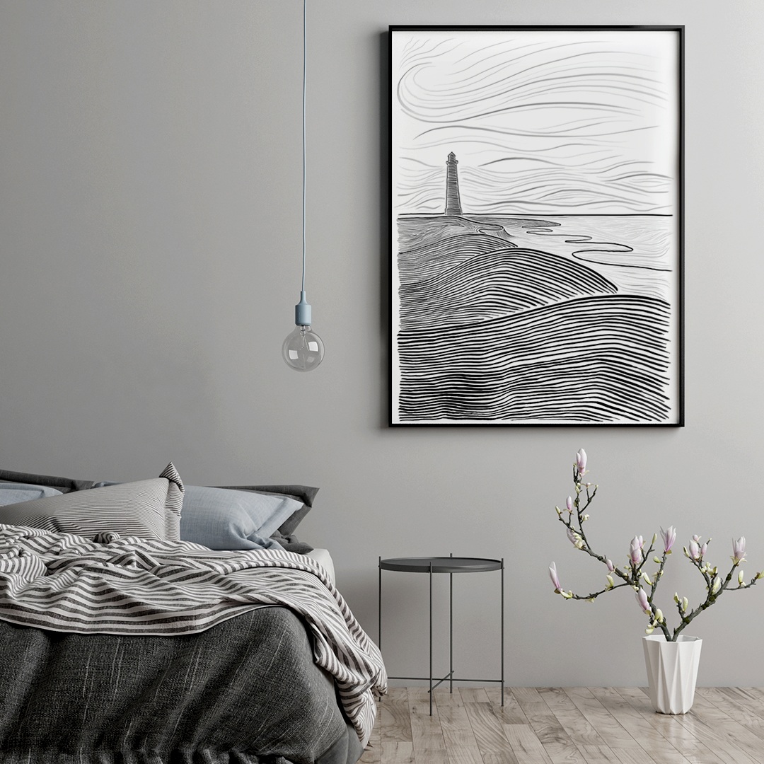 Danish Seaside Poster