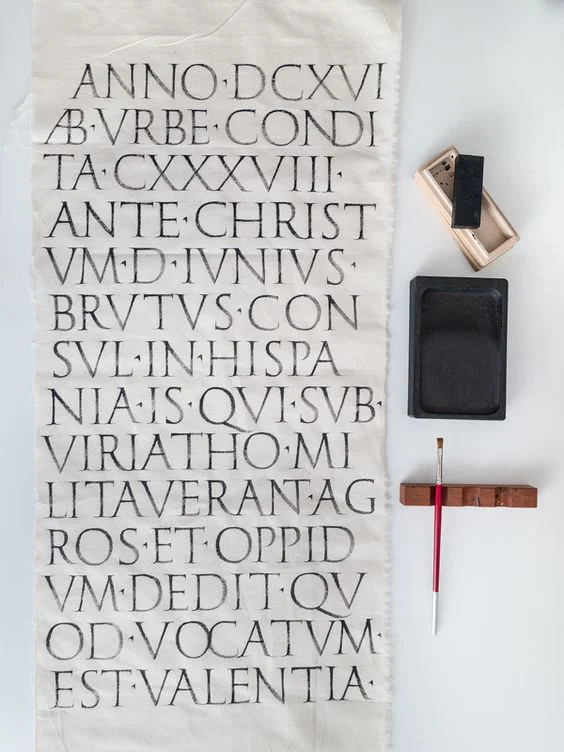 Typography article. Image of roman lettering.jpg