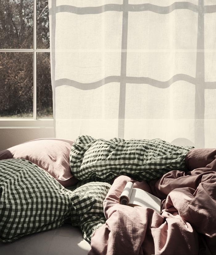 Interior Design Stores in Copenhagen article. Image of Stilleben bed linen