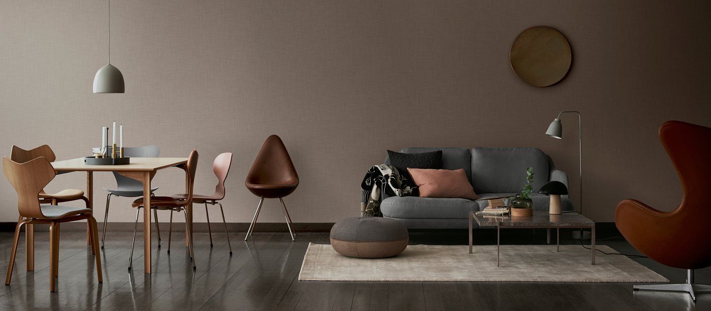 Interior Design Stores in Copenhagen article. Image of sofas and chairs from Illums Bolighus