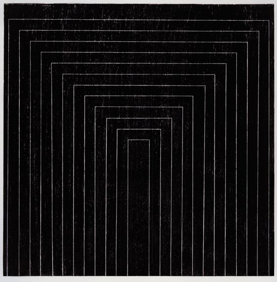 The Minimalist Art Movement article. Image of Frank Stella, Black Paintings.jpg