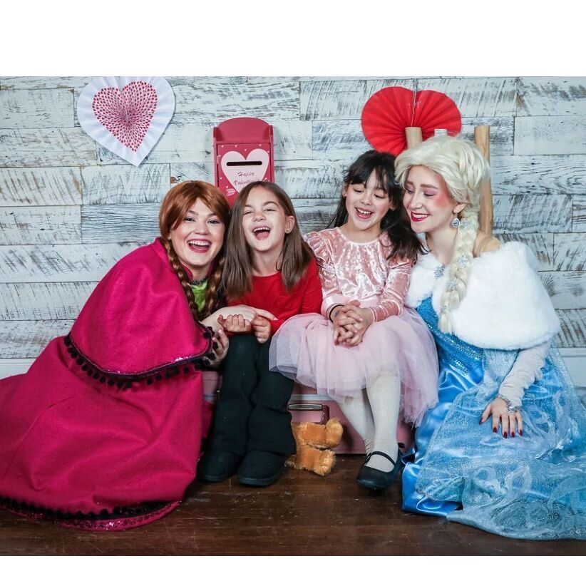 What a wonderful day with all the little princesses (and one baby snowman⛄) at our Magical Valentine's event with @aliscandyshoppe !! For all those that attended we would like to offer $20 off our Easter Bunny experience as a thank you- please reach 