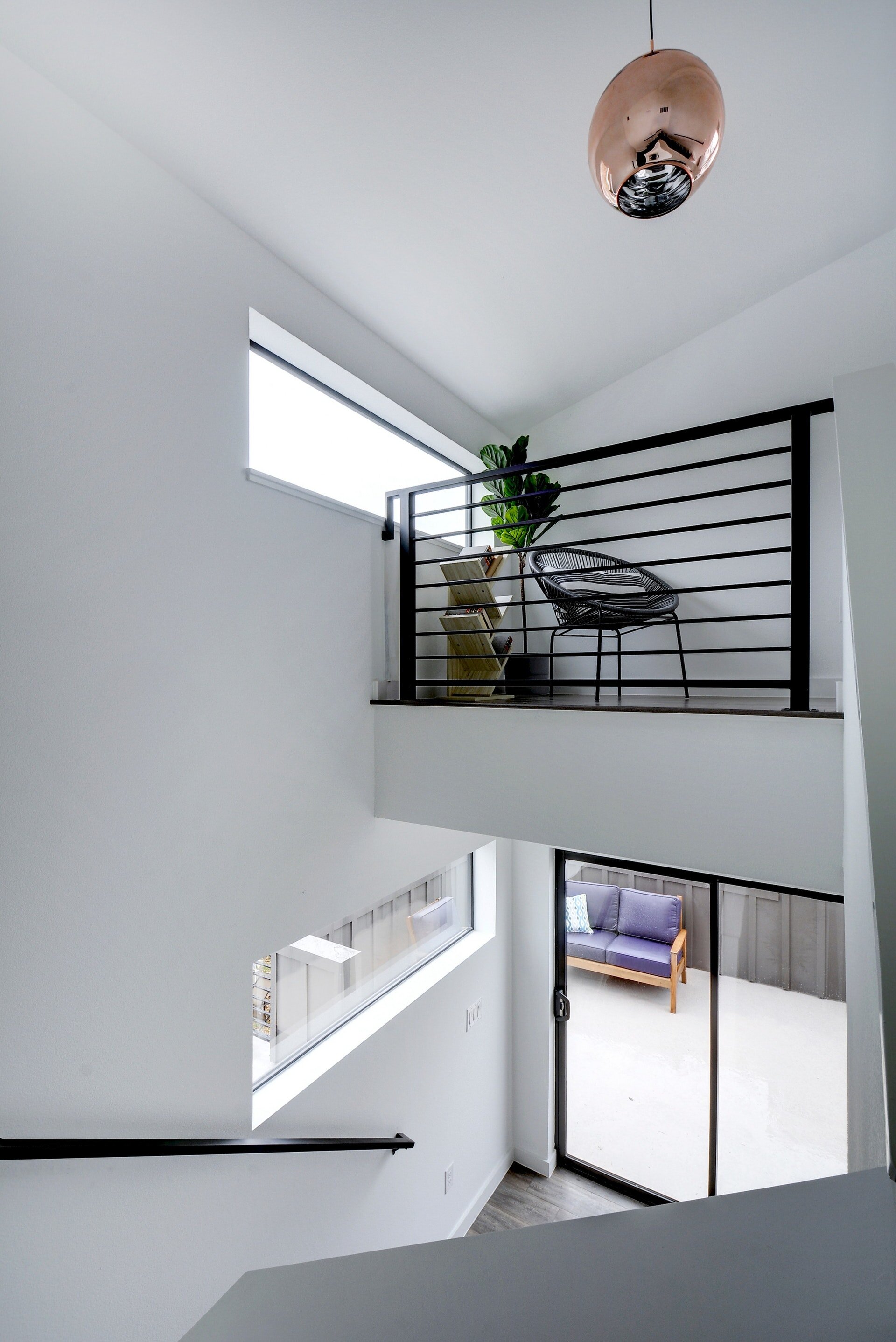 Stairway and upstairs nook