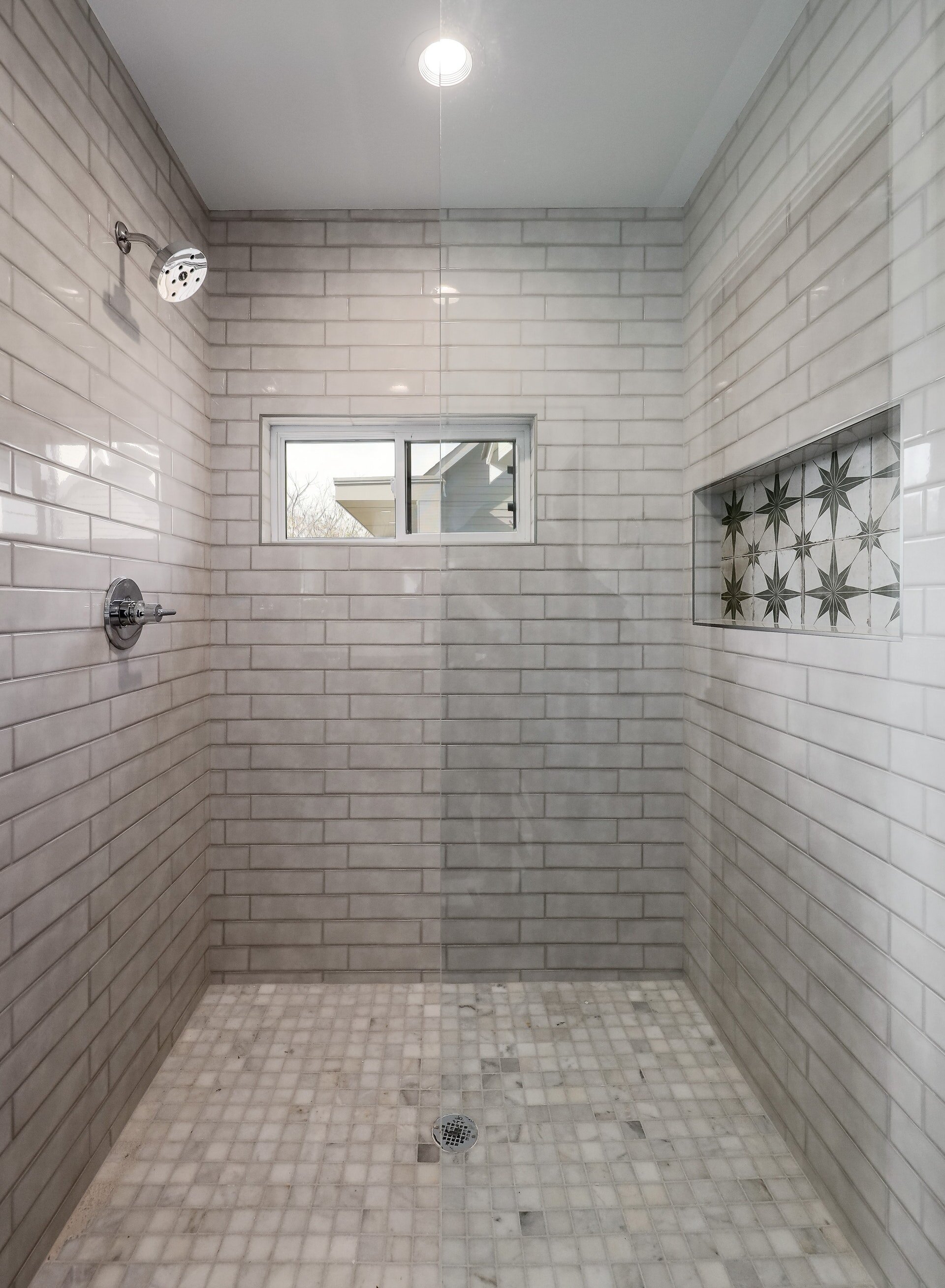 Large master bathroom shower
