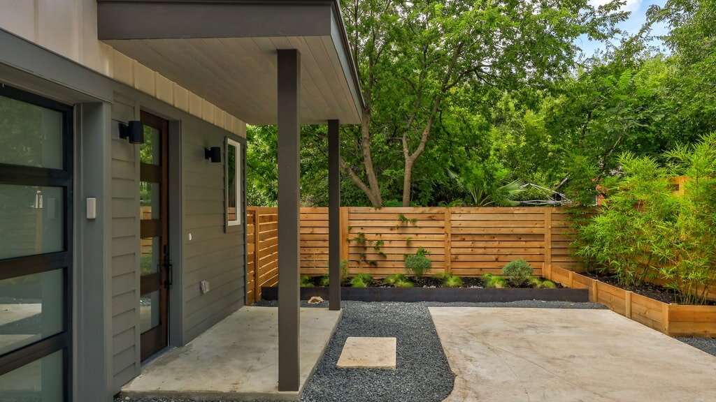 Sleek entryway