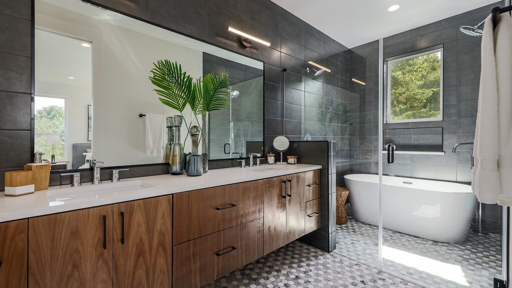 Detailed bathroom design