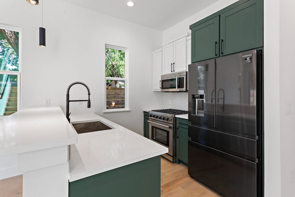 Kitchen with Striking Details