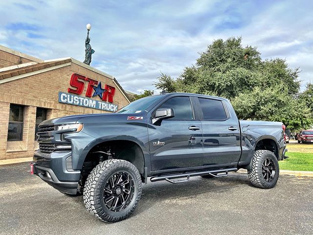 2019 Silverado... 6” Fabtech lift... 20” Hostile Striker wheels ... 35” Ridge Grappler Tires... NFab step bars...