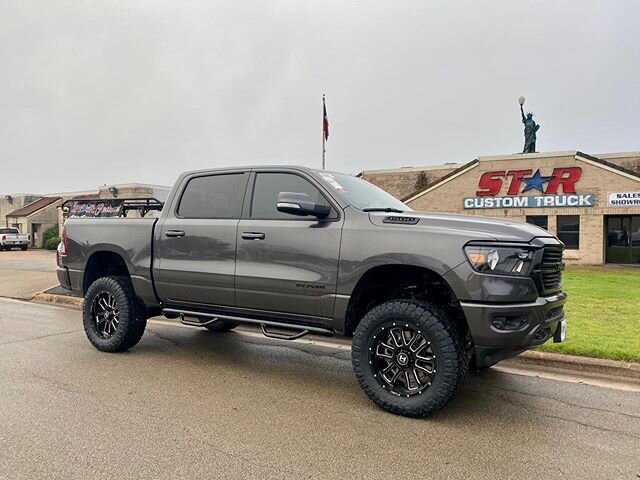 2017 Ram 1500 with 20x10 -12 Steel Off-Road Sd610 and 275/60R20