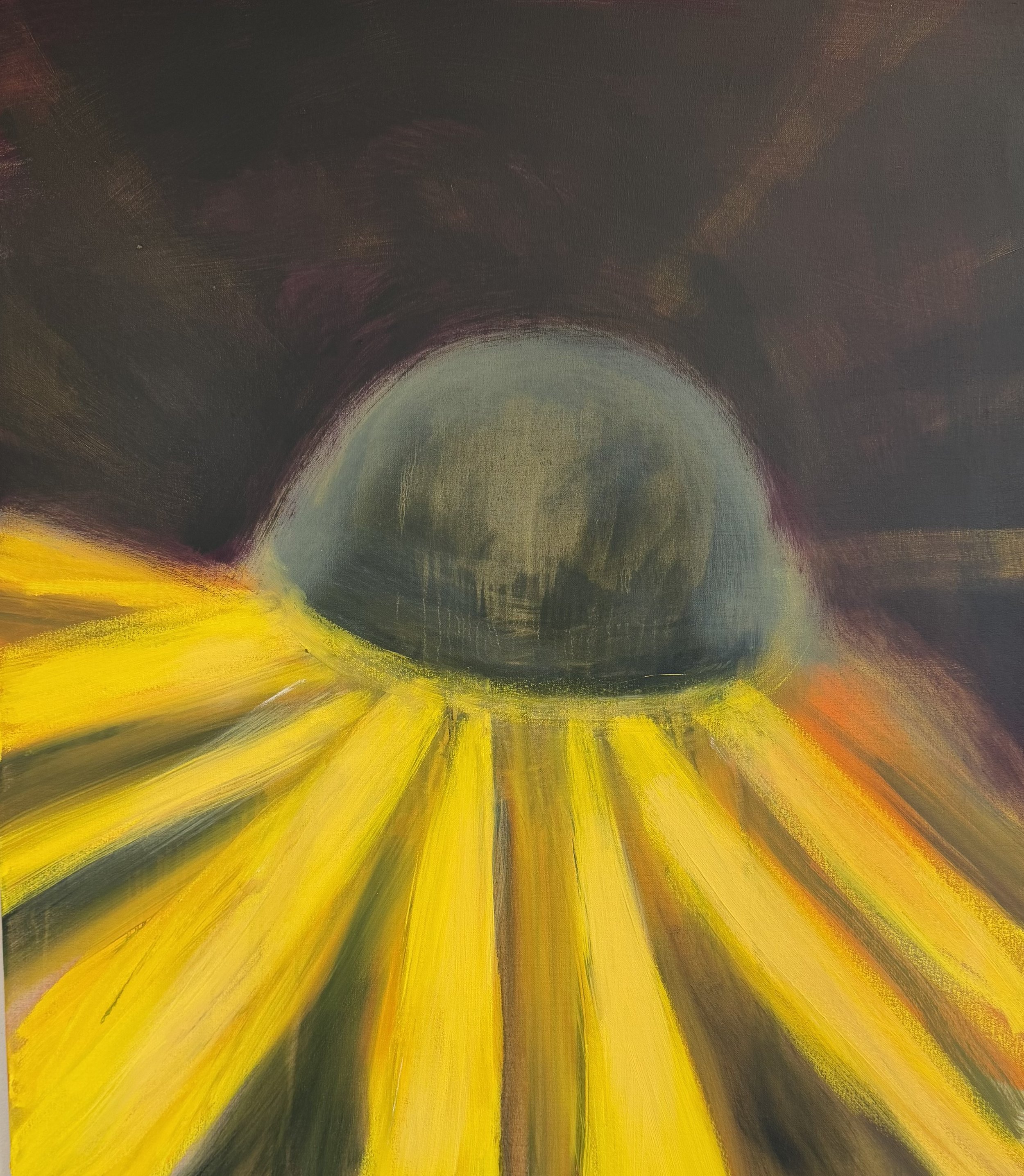   Wildflower,  2026, oil on linen, 36 x 30 inches 