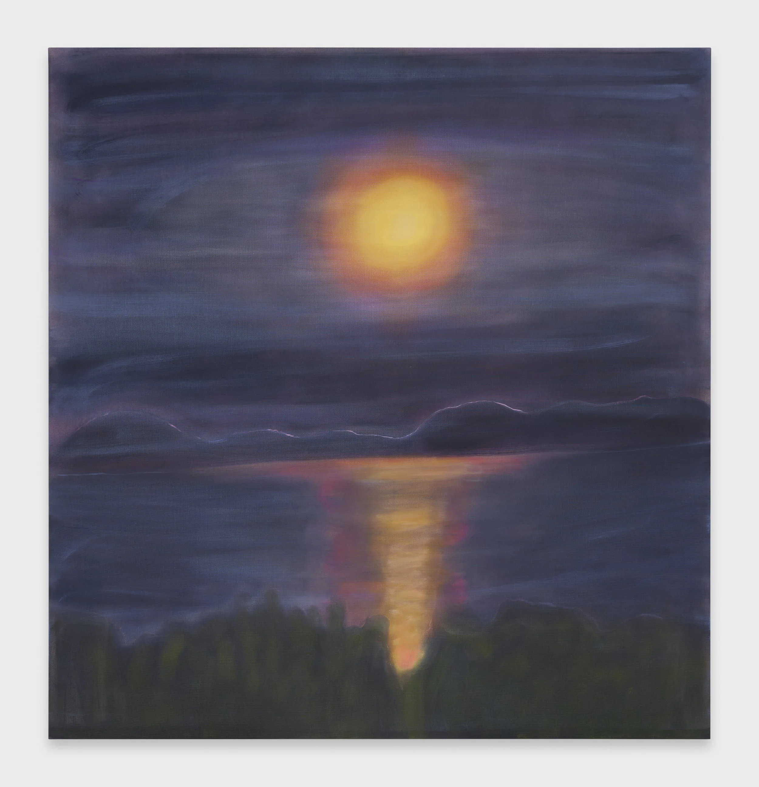   Harvest Moon , oil on linen, 63 x 60 inches 