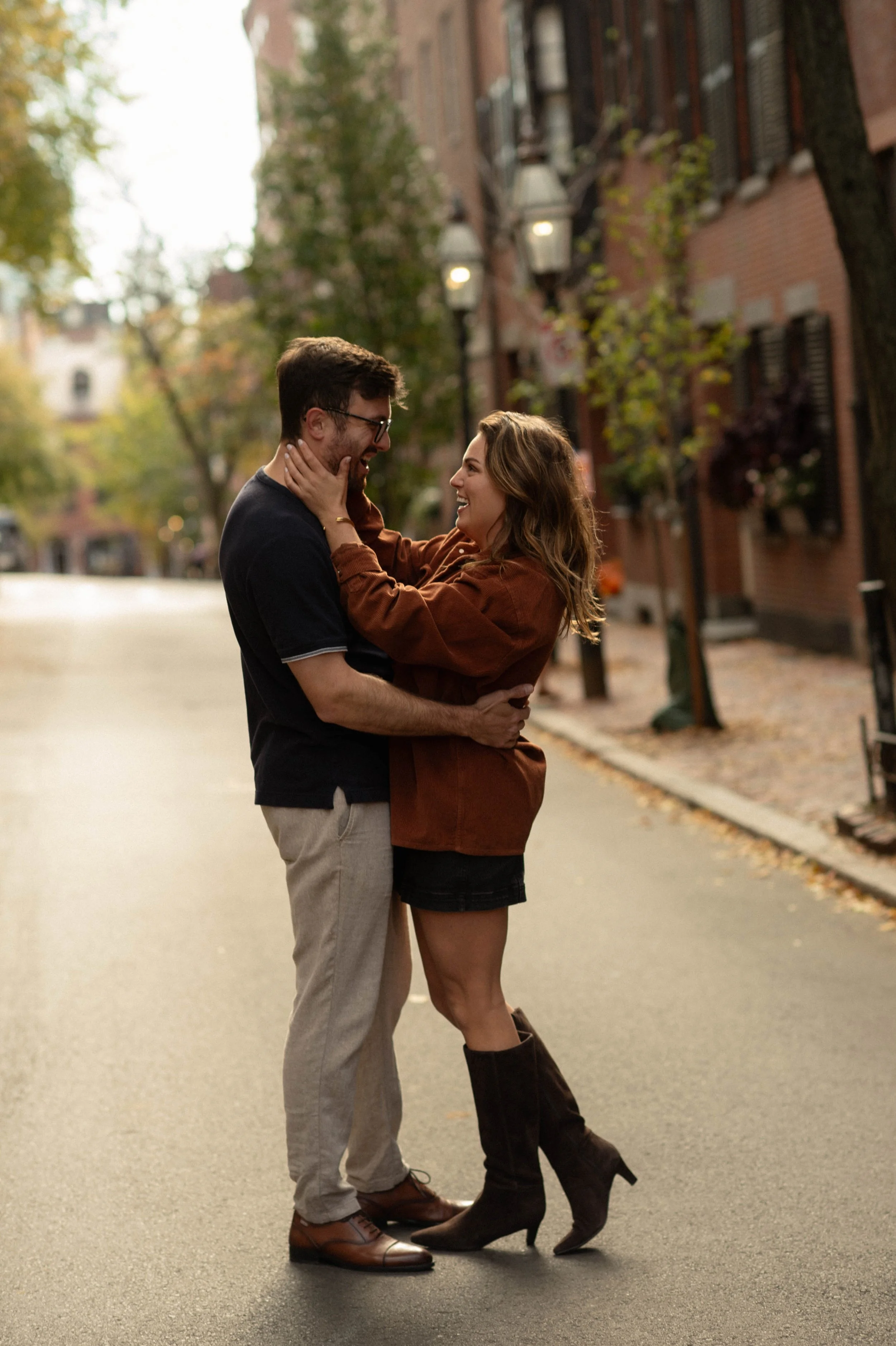 Beacon Hill Boston Stranger Session