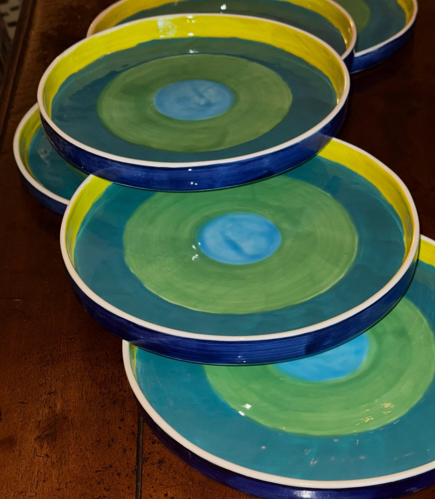 Unpacking the most glorious and gorgeous ceramics! This Color Field Collection is the result of a brilliant collaboration between Ceramicist Nicholas Newcomb, and Interior Designer, Patrick Mele.
Each one-of-a-kind piece is cast and trimmed in Newcom