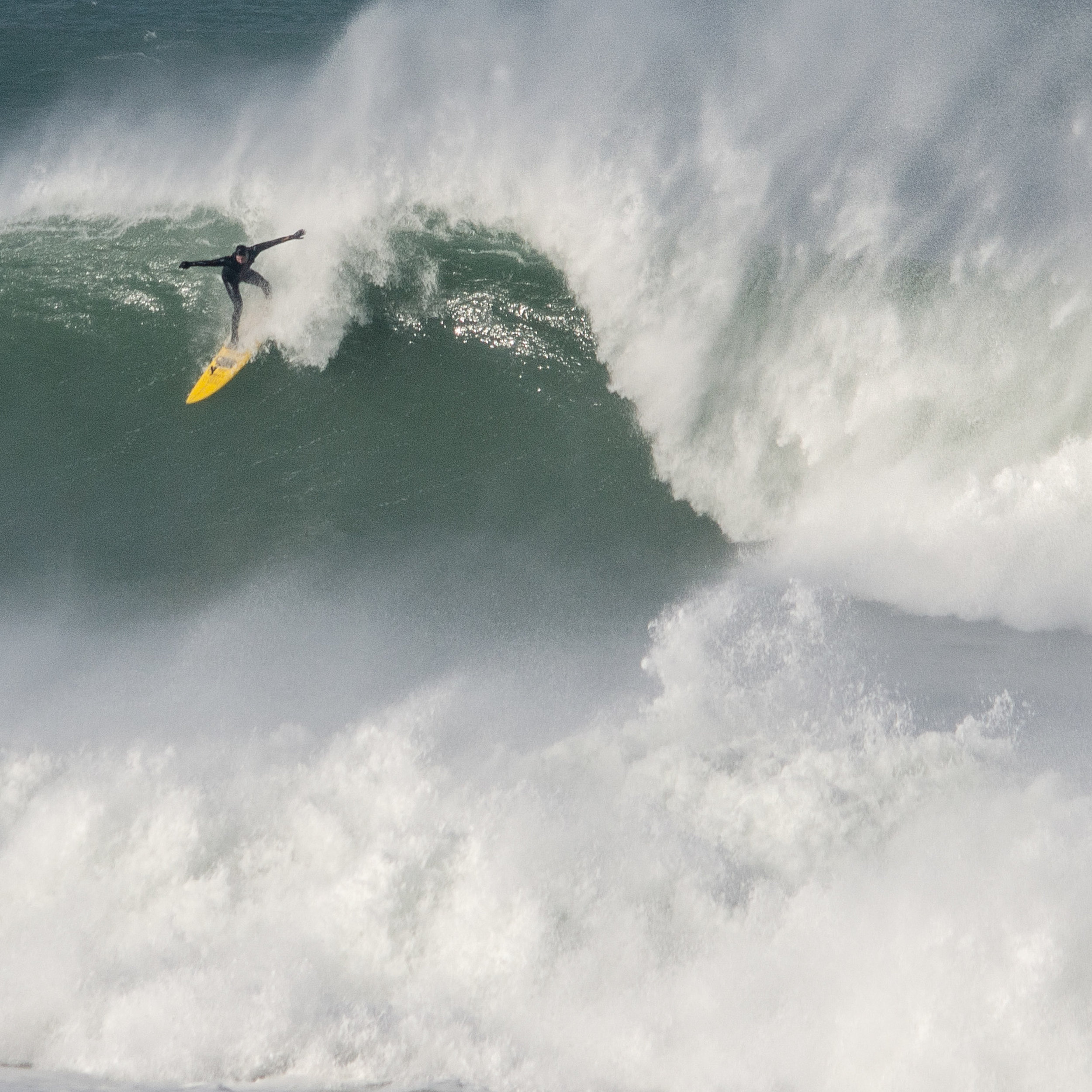 Surfer Josh Hughes - Fistral Beach, Newquay - 22.02.2019