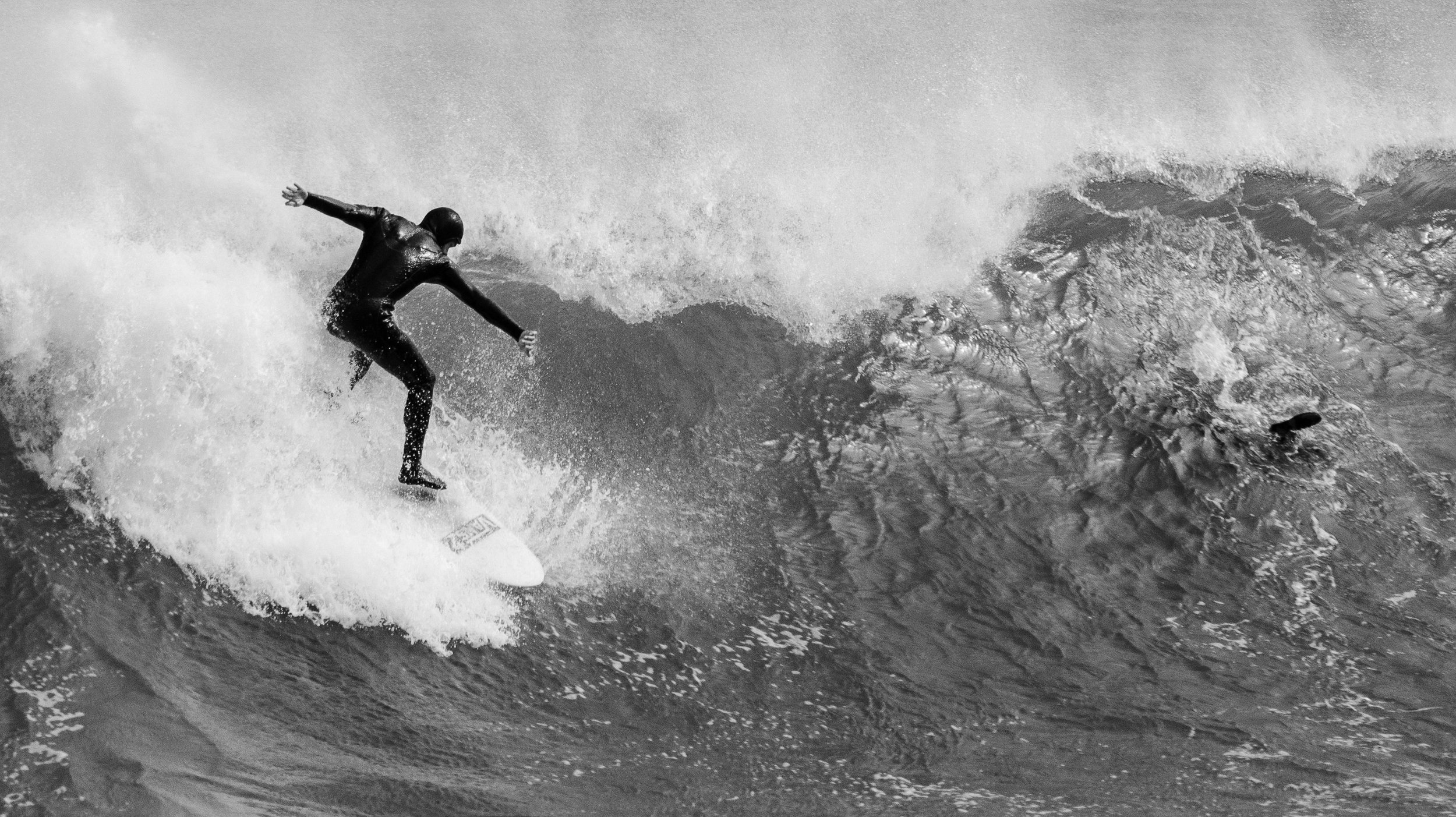 Unknown Surfer - The Breakwater, St Ives, Cornwall. 21.03.2019