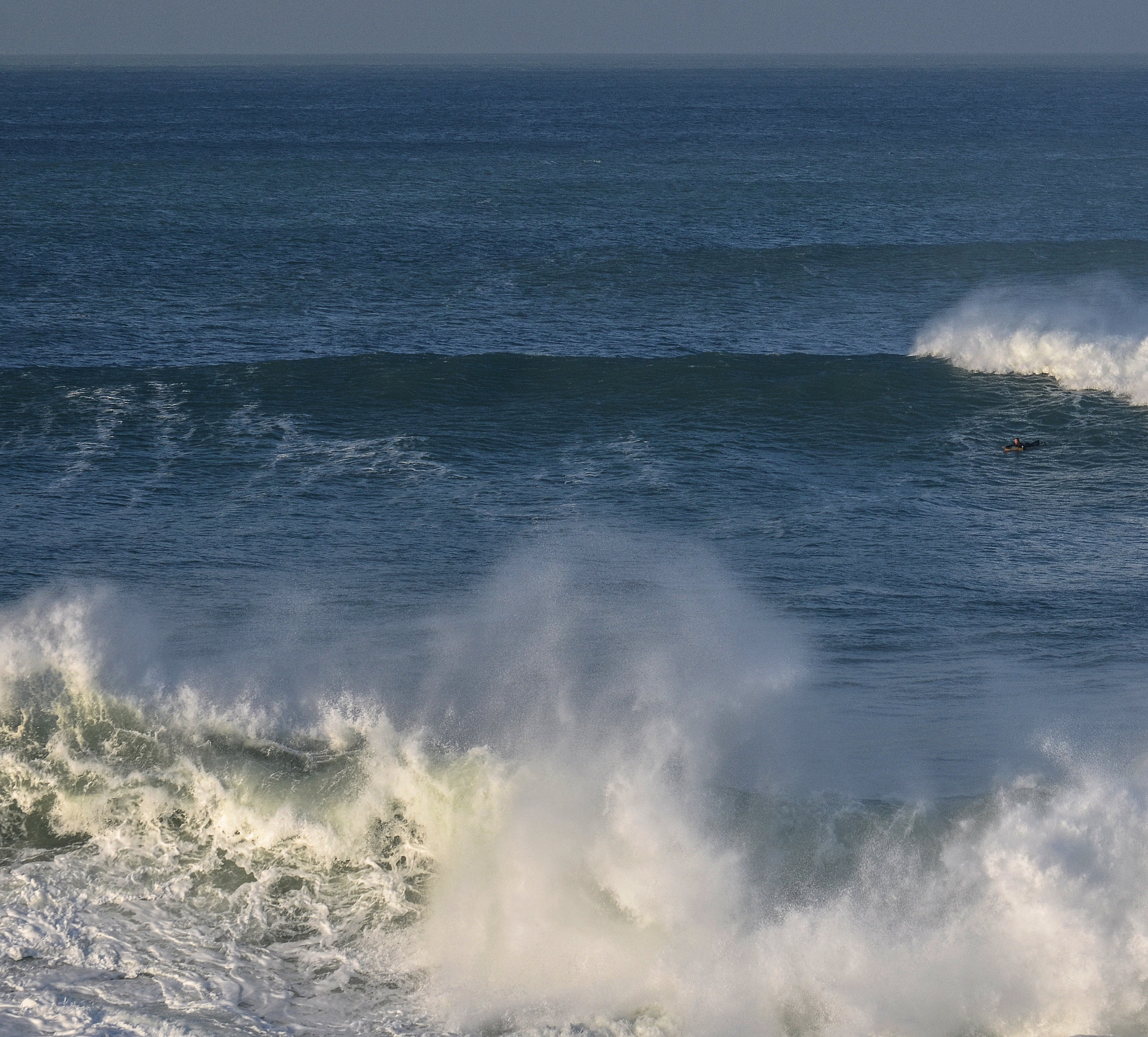 Surfer Unknown - The Cribbar, Newquay, Cornwall. - 13.01.2019
