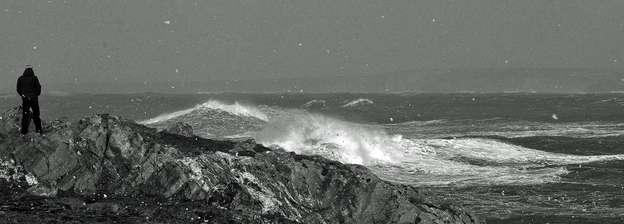   Storm Imogen . 08.02.2016. (Picture, Towan Headland. Cornwall). 