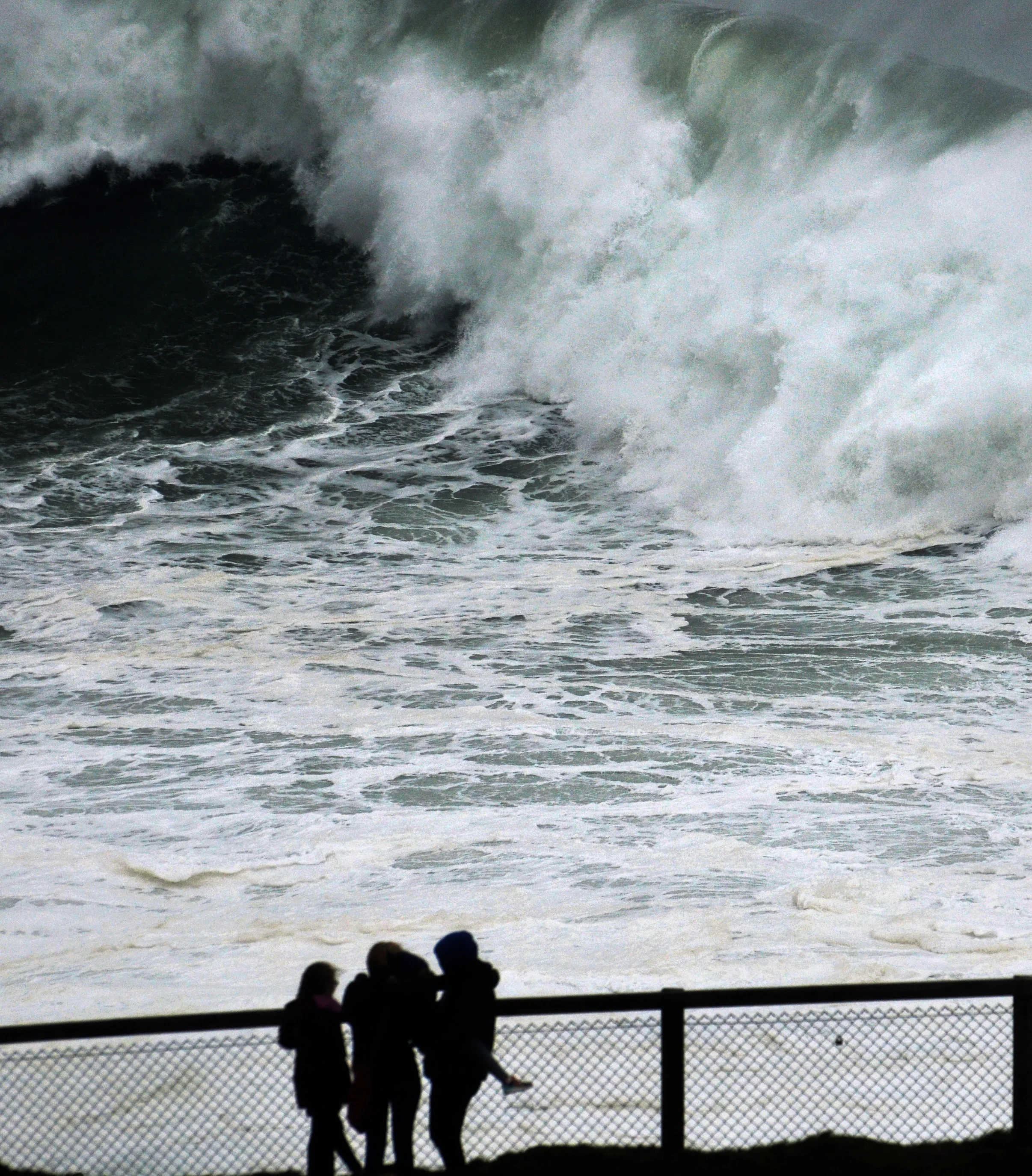   Storm Imogen .  08.02.2016. (Picture, Towan Headland. Cornwall). 