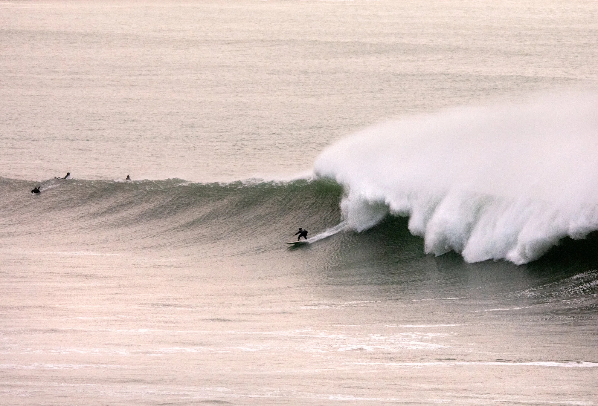 Big Wave Surfer Unknown Fistral Newquay Cornwall