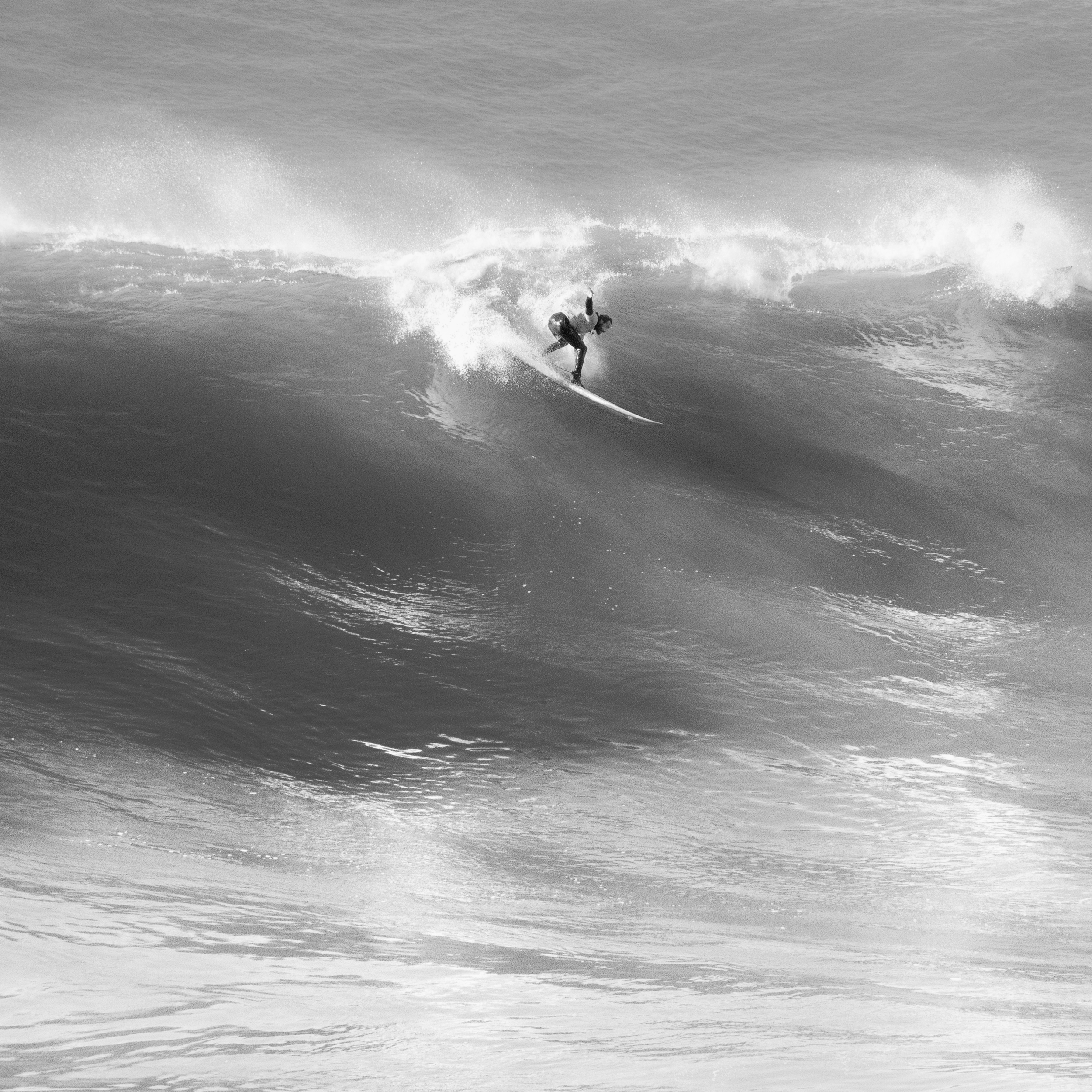  Surfer Unknown - Gigantes de Nazare big wave surfing challenge 2020. 
