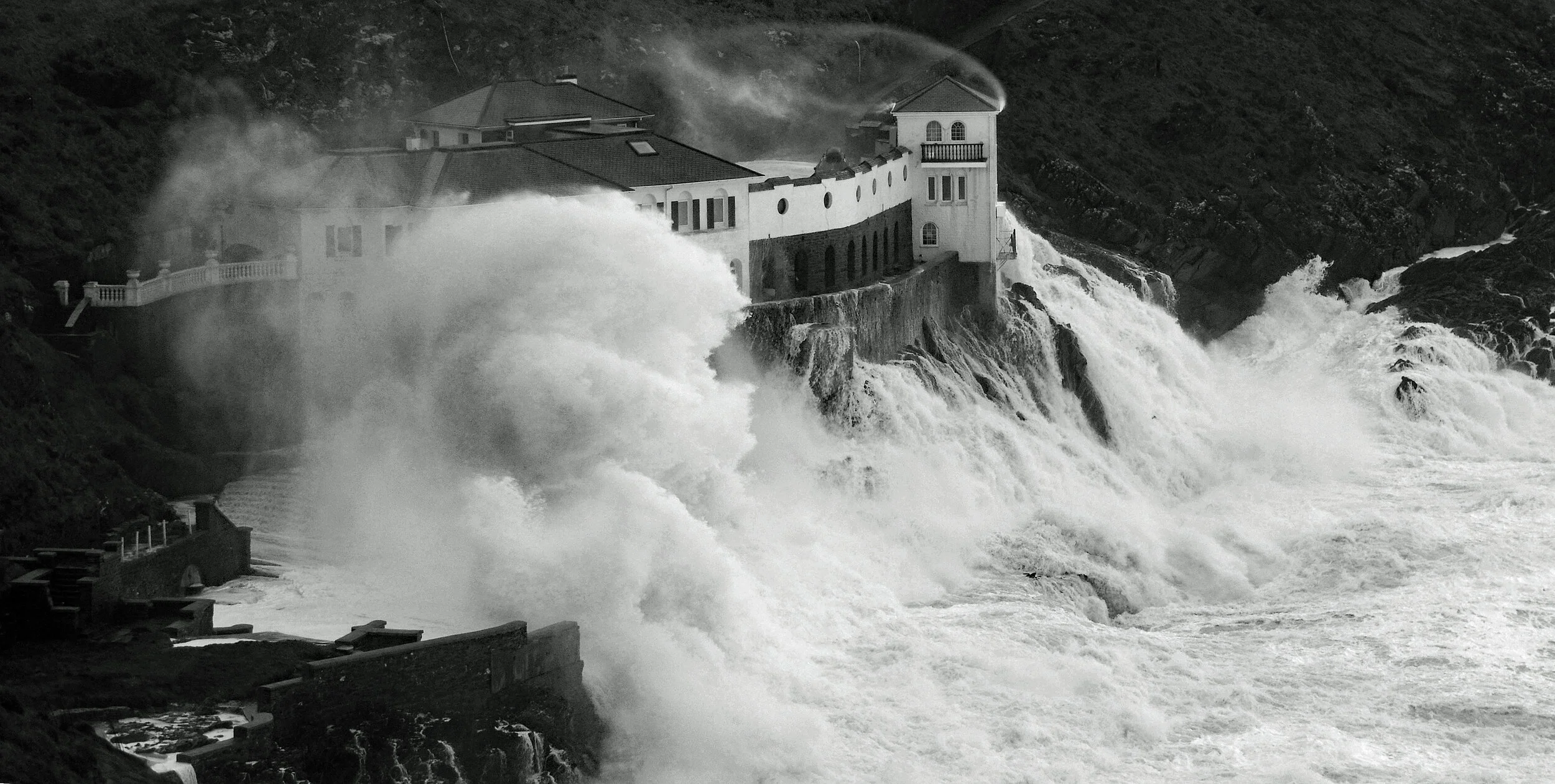 Baker’s Folly during Storm Erik