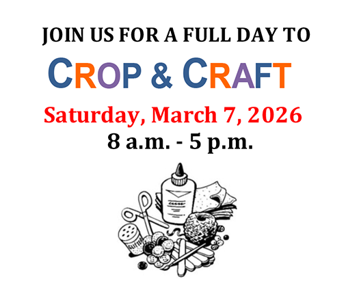 Delta Theta Tau Sorority- 'Crop &amp; Craft' Fundraiser (March 7)