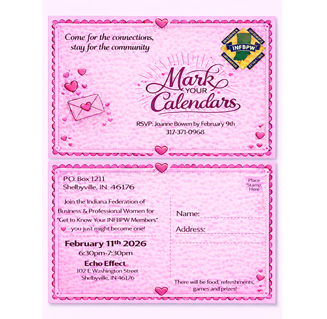 INFBPW: "Get to know your INFBPW Members" (Feb. 11)