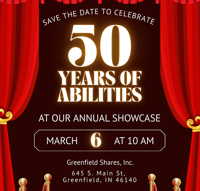 Shares: 50 Years of Abilities Celebration (March 6)