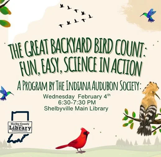 SCPL: The Great Backyard Bird Count (Feb. 4)