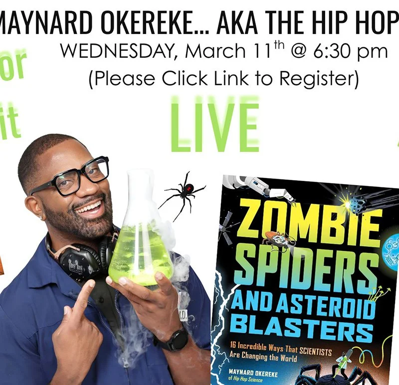 Shelby County Public Library: Hip Hop MD - Author Visit (For Kids Age 6-11) (March 11)