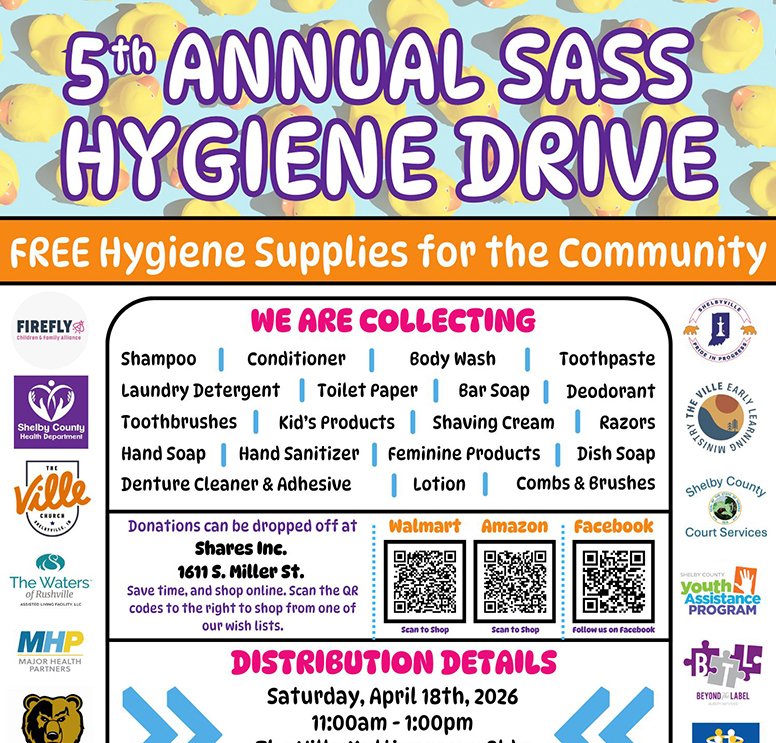 SASS Hygiene Collection Drive &amp; Distribution (April 18)