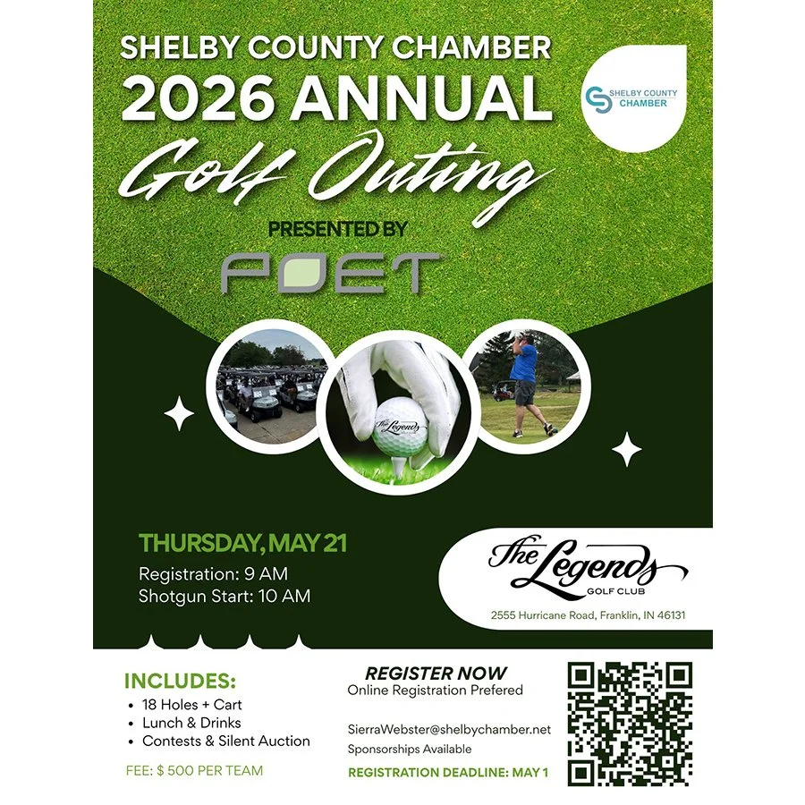 Shelby Co. Chamber of Commerce: Golf Outing (May 21)