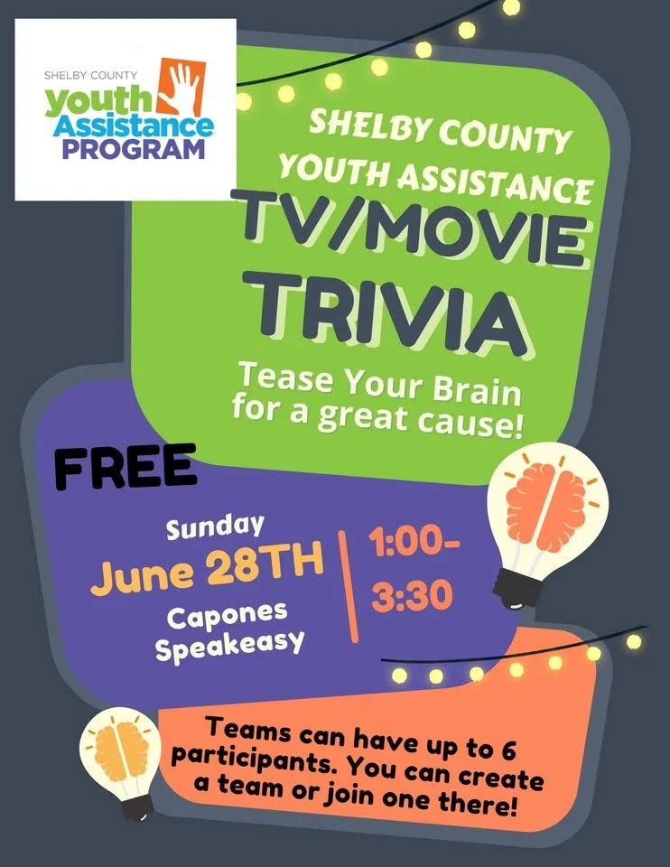 Shelby County Youth Assistance Program: Trivia (June 28th)
