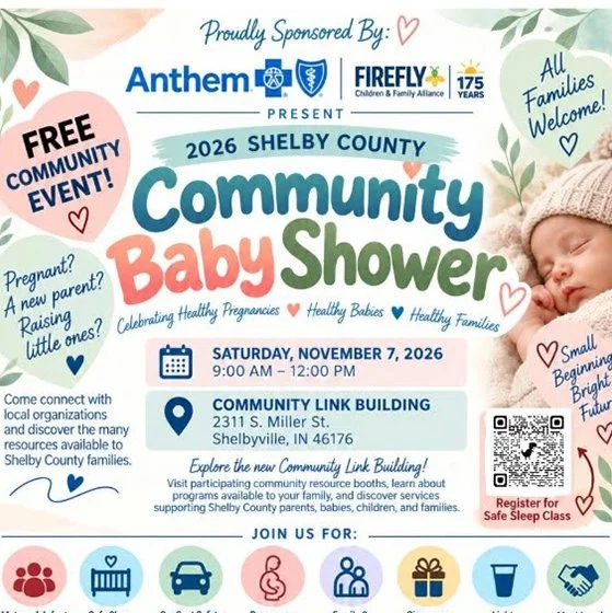 SASS: Community Baby Shower (Nov. 7)