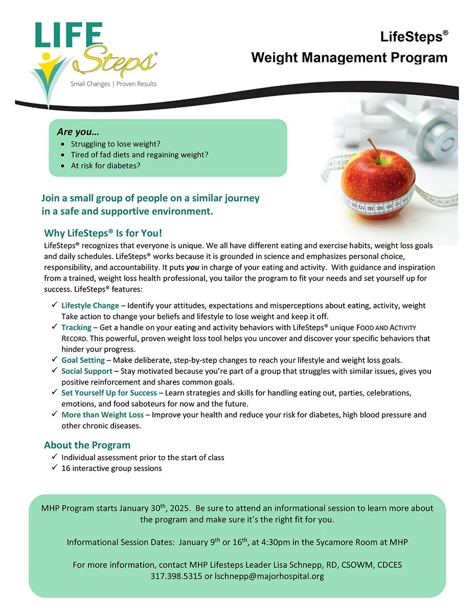 MHP 2025 LifeSteps Program — SERVE SHELBY